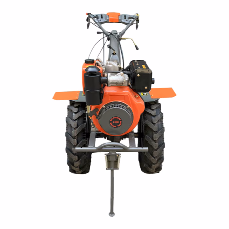 186F micro-tiller, front view